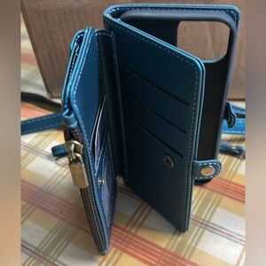 Strapurs crossbody phone case/wallet for iphone 14